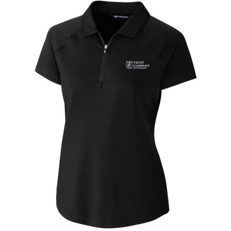 20-LCK00071, X-Small, Black, Left Chest, Trust Company - Horizontal.